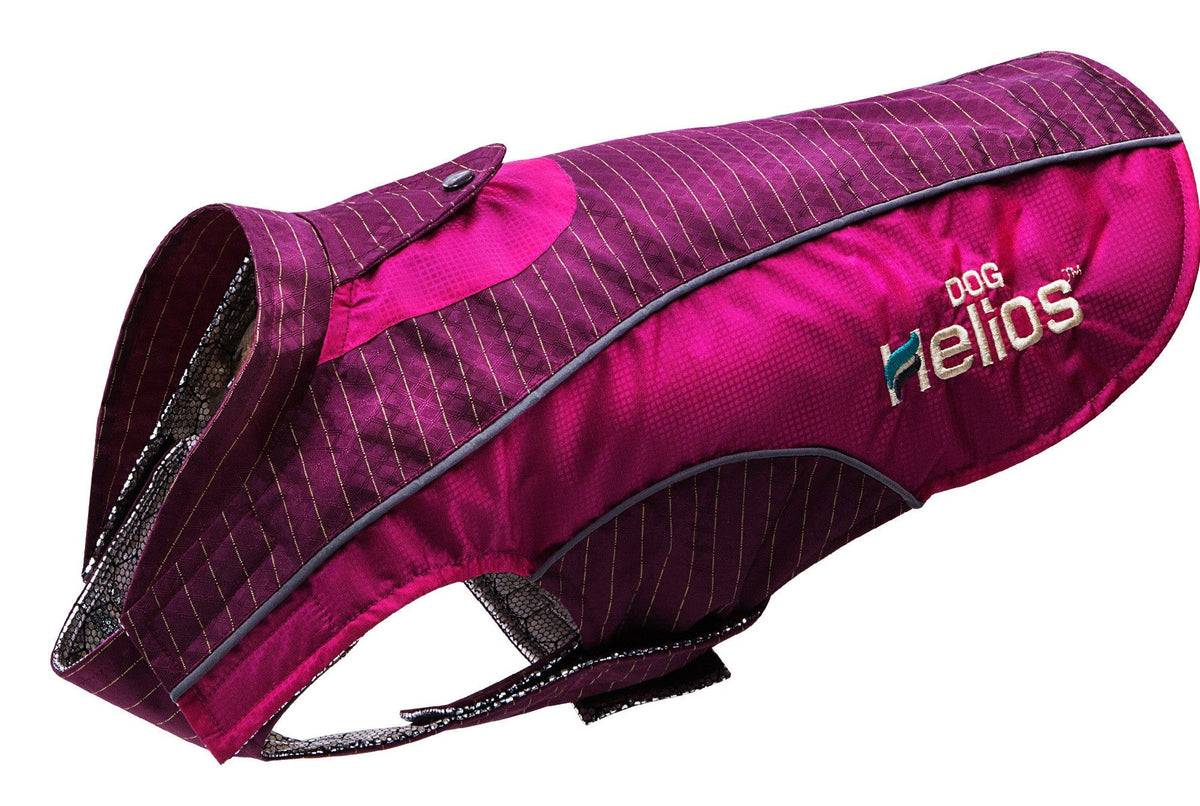 Dog Helios ReflectaBolt Sporty Performance Trihook and loop Waterproof Pet Dog Coat Jacket W/ Blackshark Technology(D0102H7J