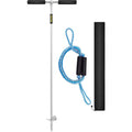 Vevor Sand Anchor, 36'' Length Auger To The Beach And Sandbar, 316 Stainless Steel Screw Anchor W/Removable Handle, Bungee Line