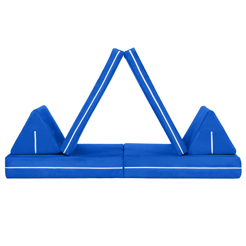 Jaxx Zipline Playscape - Imaginative Furniture Playset For Creative Kids, Blueberry