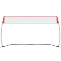 Vevor Freestanding Volleyball Training Net For Indoor Or Outdoor Use, Adjustable Height Portable Net System With Carrying Bag, P