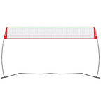 Vevor Freestanding Volleyball Training Net For Indoor Or Outdoor Use, Adjustable Height Portable Net System With Carrying Bag, P