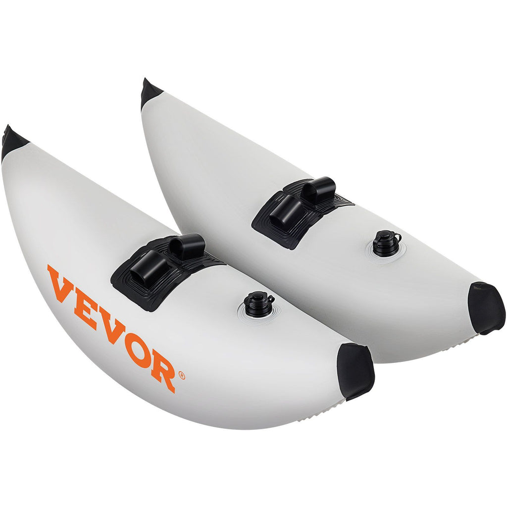 Vevor Kayak Outrigger Stabilizers, 2 Pcs, Pvc Inflatable Outrigger Float With Sidekick Arms Rod, Standing Float Stabilizer Syste