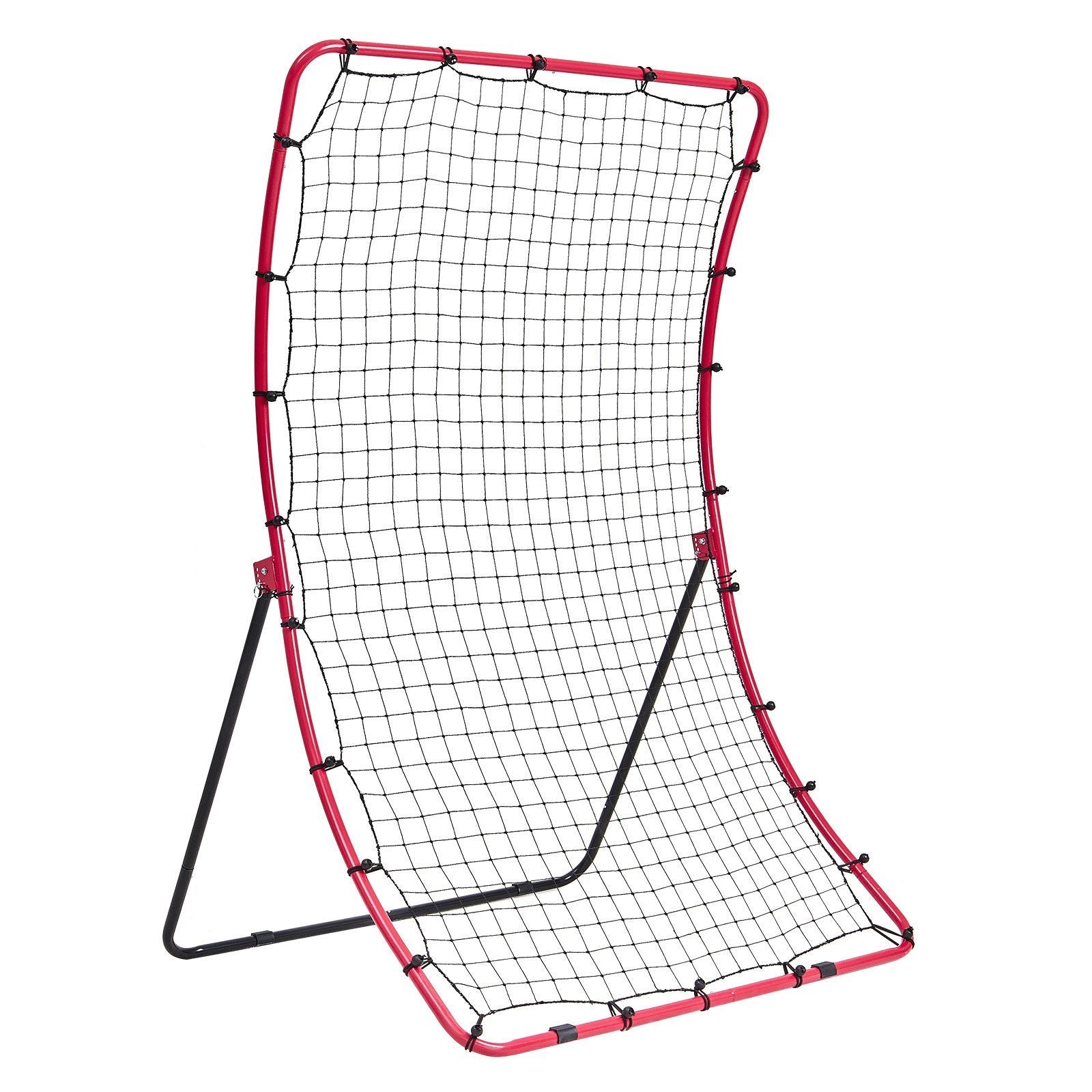 Vevor Baseball And Softball Rebounder Net 4X5.5 Ft Pitchback All Angle Fielding