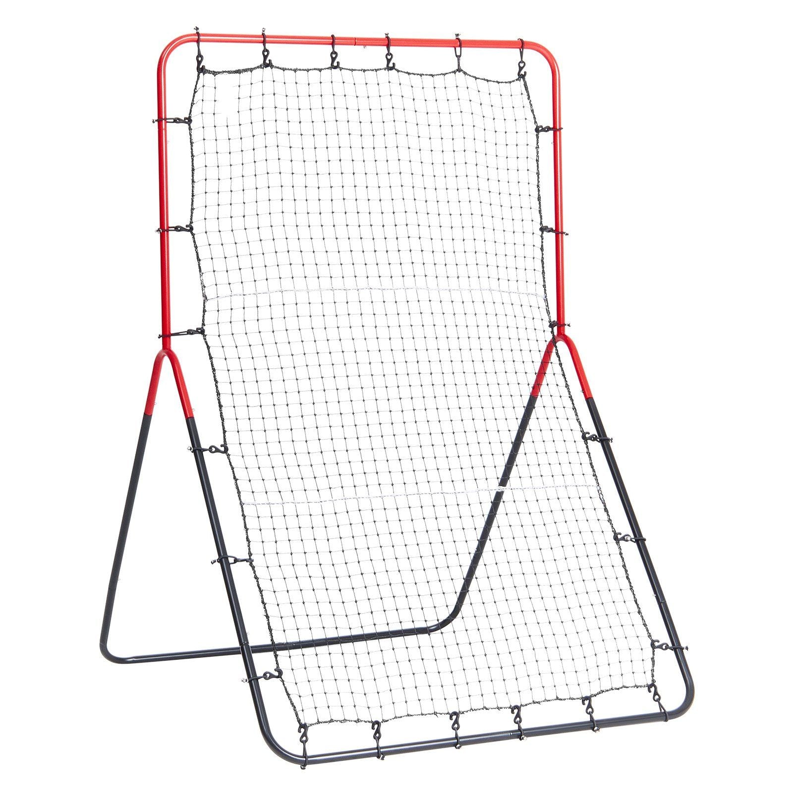 VEVOR Baseball And Softball Rebounder Net 3x4.5 ft PitchBack 3-Way Trainer