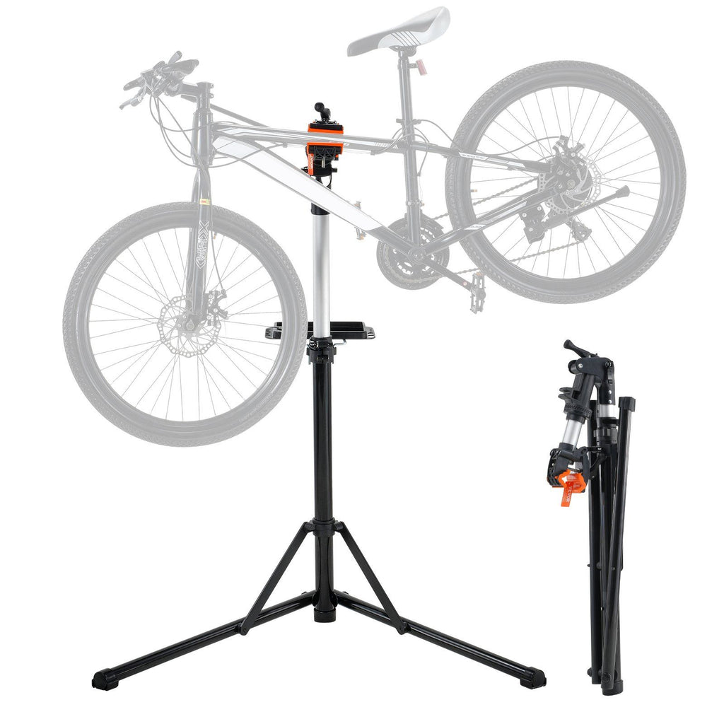 Vevor Bike Repair Stand, 66 Lbs Heavy-Duty Aluminum Bicycle Repair Stand, Adjustable Height Bike Maintenance Workstand With Magn
