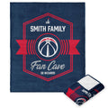 NBA Washington Wizards Dominion Personalized Silk Touch Throw Blanket 50X60 Inches
