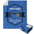NBA Orlando Magic Dominion Personalized Silk Touch Sherpa Throw Blanket 50X60 Inches