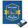 NBA Golden State Warriors Dominion Personalized Silk Touch Throw Blanket 50X60 Inches