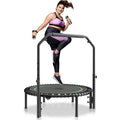 VEVOR 40 Foldable Mini Fitness Trampoline Adults Exercise Rebounder with Handle