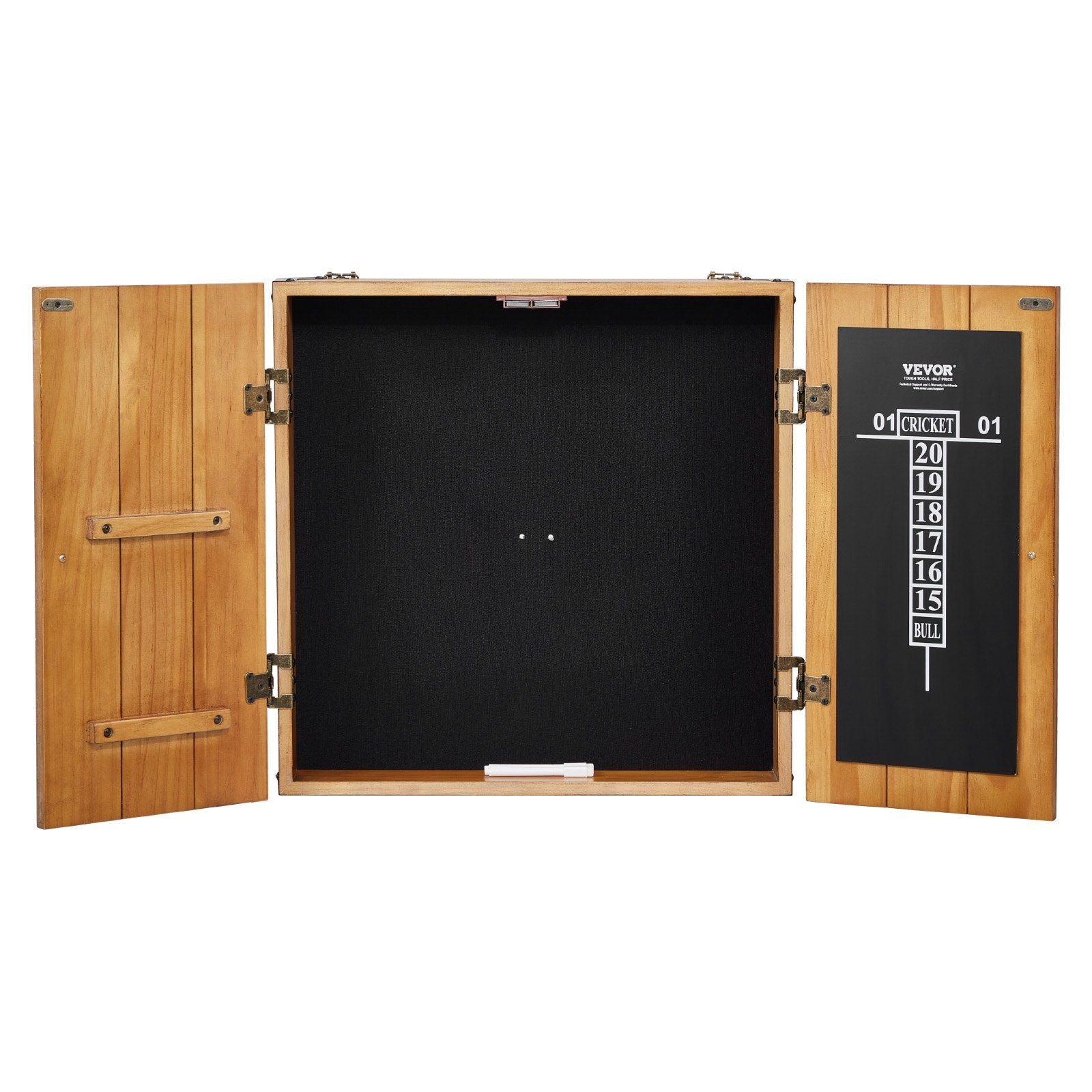 VEVOR Solid Wood Dartboard Cabine Official Size (Dartboard Not Included)