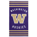 Washington Huskies NCAA Stripes Beach Towel 30 x 60 inches