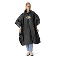 Jacksonville Jaguars NFL Black Deluxe Pullover Poncho with Mesh Bag 49x44 inches