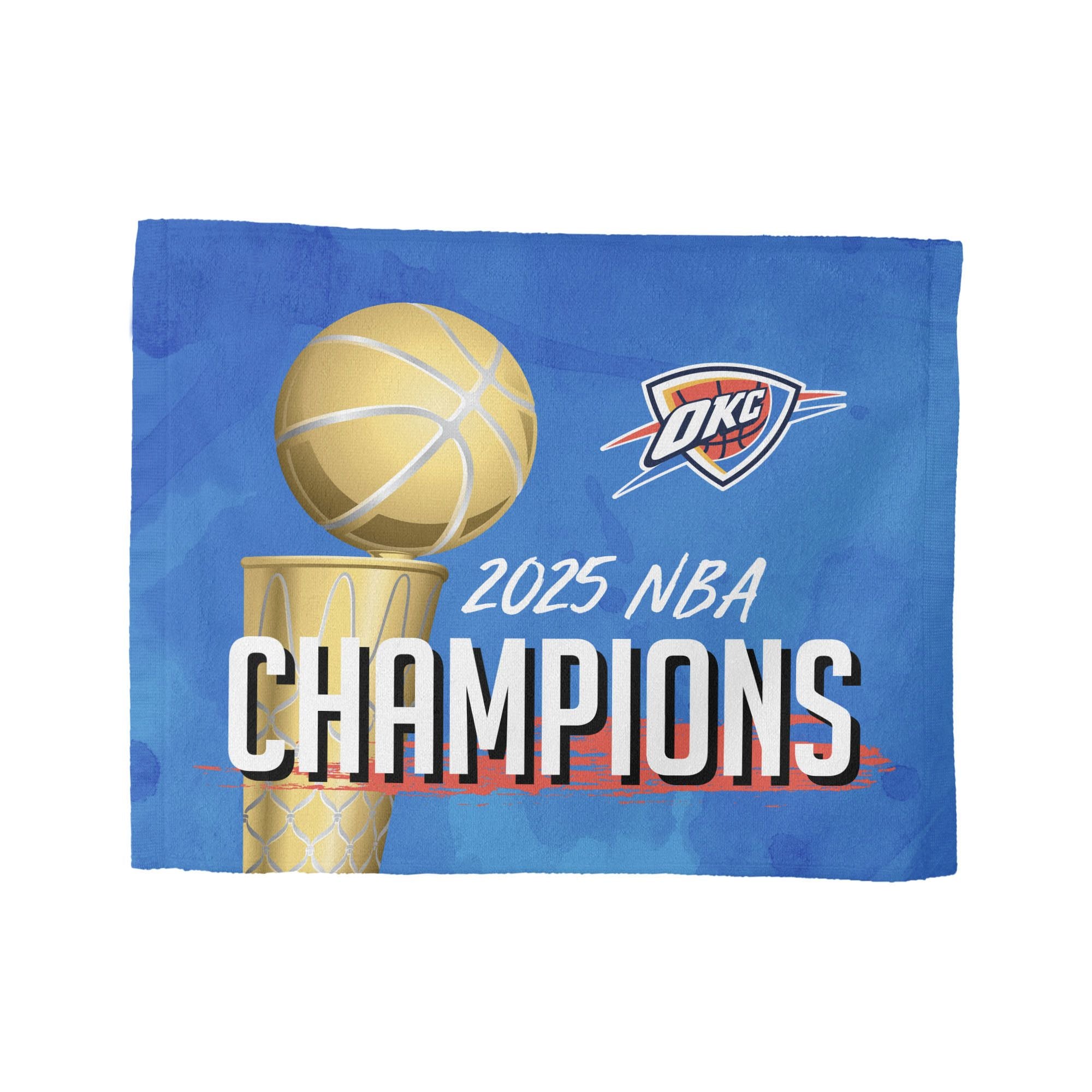 Oklahoma City Thunder NBA Clutch Rally Towel 15 x 18 inches
