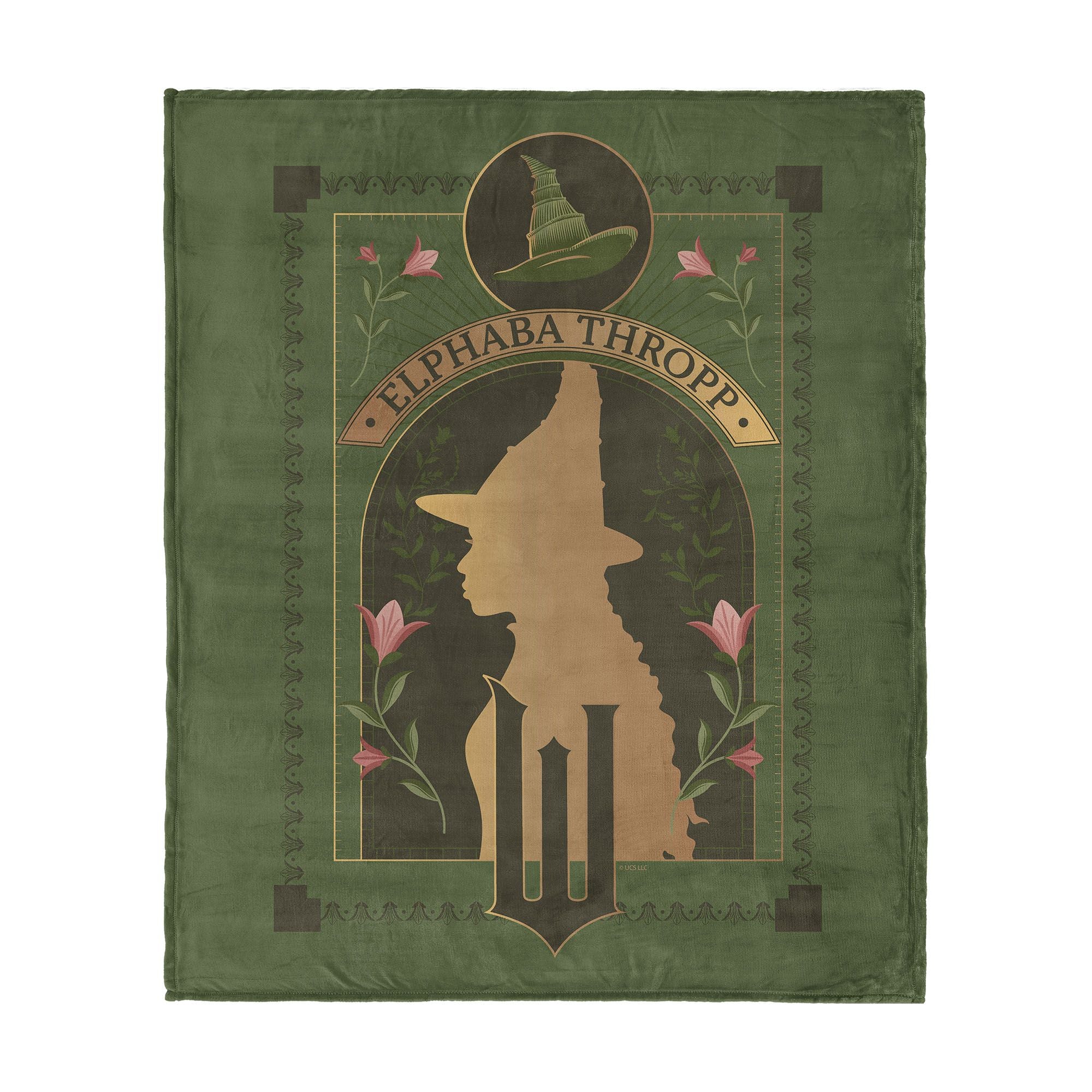 Wicked Elphaba Thropp Silk Touch Throw Blanket 50x60 inches