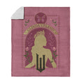 Wicked Glinda Upland Silk Touch Sherpa Throw Blanket 50x60 inches