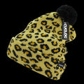 Decky K040-LEO-GLD Atakora Beanie- Leopard - Gold