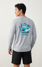 Men's Wahoo Pentagon L/S UV Fishing Shirt