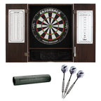 Viper Espresso Metropolitan Steel Tip Cabinet, Viper Razorback Sisal Dartboard, Viper Underground Raven Steel Tip Darts 25 Grams