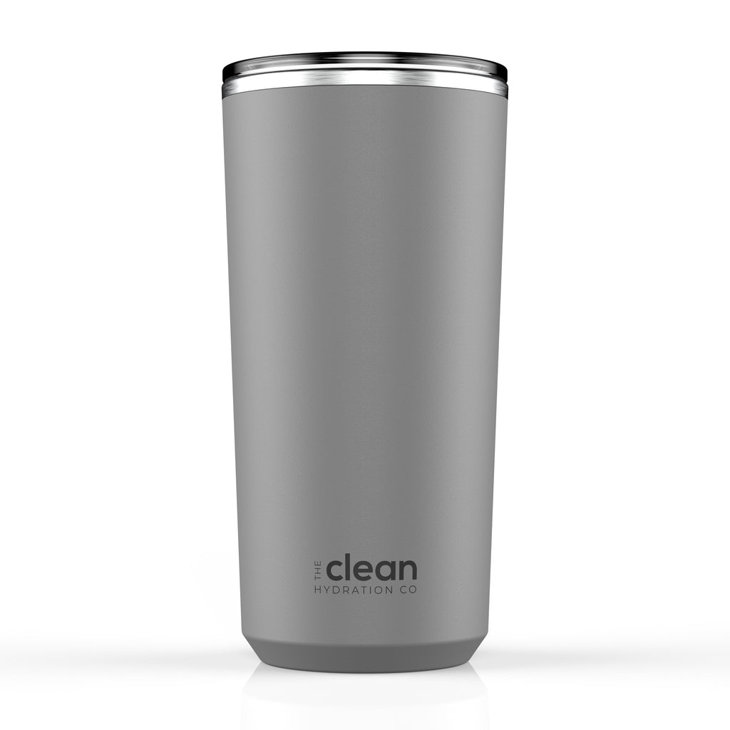 grey tumbler 