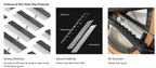 ENLEE Bike Chainstay Protector, MTB Silicone Chain Stay Frame Guard, Road Bicycle Chain Pad - Protect Your Bike Frame from Scratch by Chain