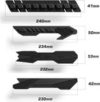 ENLEE Bike Chainstay Protector, MTB Silicone Chain Stay Frame Guard, Road Bicycle Chain Pad - Protect Your Bike Frame from Scratch by Chain