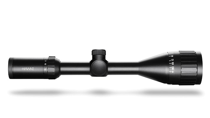 Hawke Sport Optics 14252 4 - 12 x 50 mm Vantage AO Scope with Mil Dot Illuminated Reticle- Black