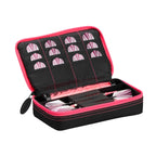 Casemaster Plazma Dart Case Black With Pink Zipper
