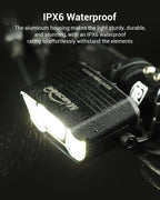 Magicshine MONTEER 12000 Mountain Bike Light,IPX6 Waterproof 12000 Lumen Max Output,20,000mAh Type-C Battery Pack with Reverse Charging Ultimate MTB Light