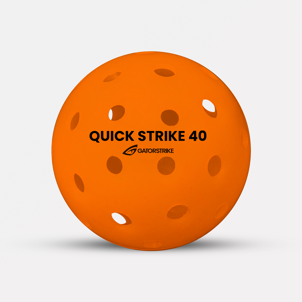 Quick Strike 40 Outdoor Pickleballs — Durable Long Lifetime Balls