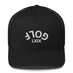Upside Down LXIX Golf Arch Trucker Cap
