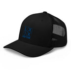 Four Box Logo Trucker Cap - Blue Logo