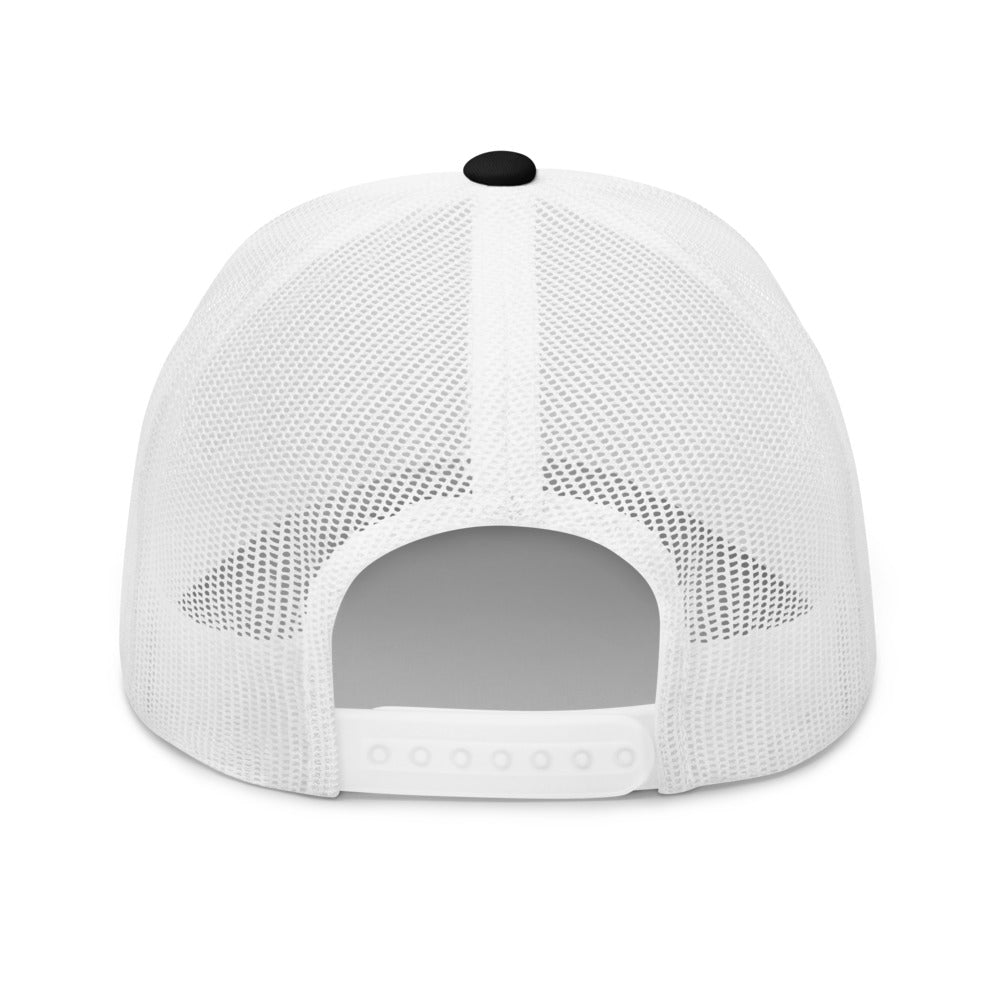 Four Box Logo Trucker Cap - Blue Logo