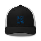 Four Box Logo Trucker Cap - Blue Logo