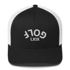 Upside Down LXIX Golf Arch Trucker Cap