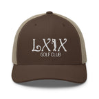 Curve Logo Trucker Cap - White Logo