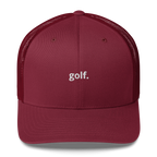 golf. Trucker Cap