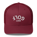 Upside Down LXIX Golf Arch Trucker Cap