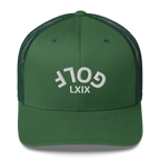 Upside Down LXIX Golf Arch Trucker Cap