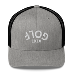 Upside Down LXIX Golf Arch Trucker Cap