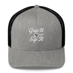 Grip It and Sip It Trucker Hat – Classic Golf Style with a Twist