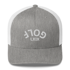 Upside Down LXIX Golf Arch Trucker Cap