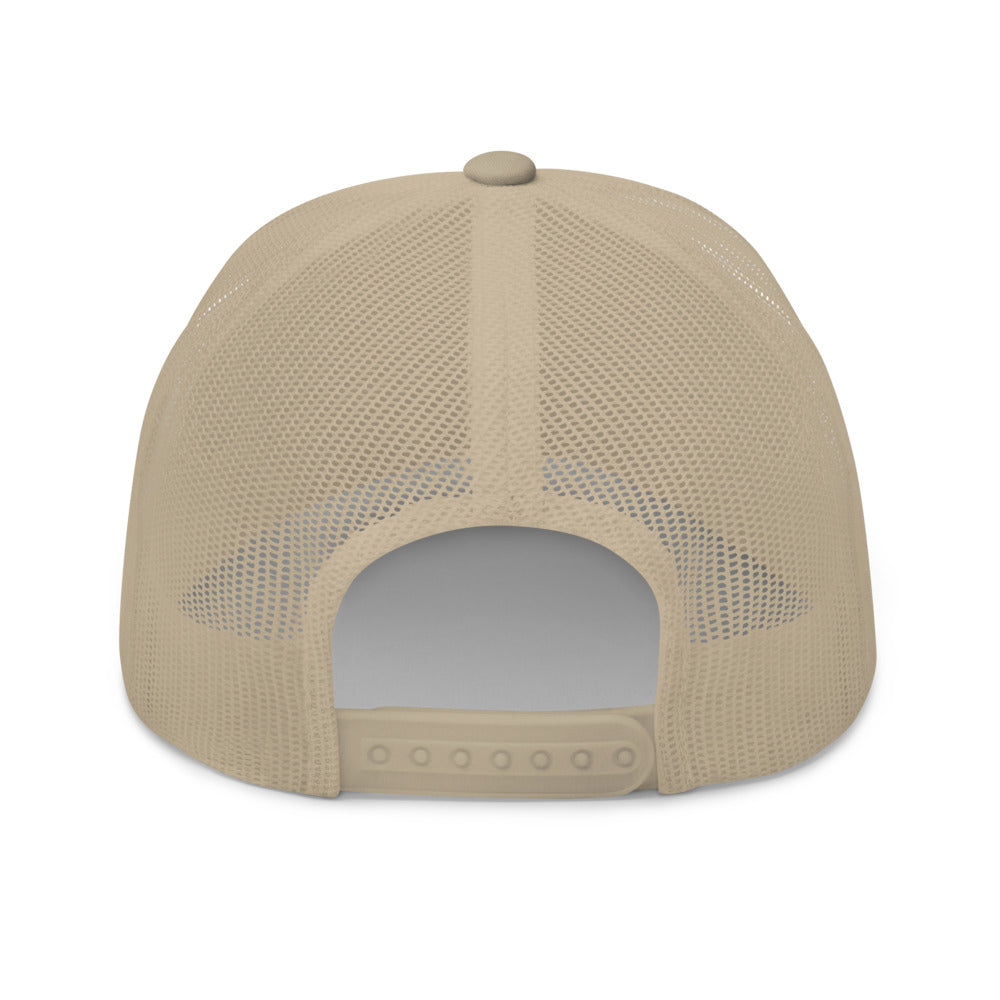Curve Logo Trucker Cap - Black Logo