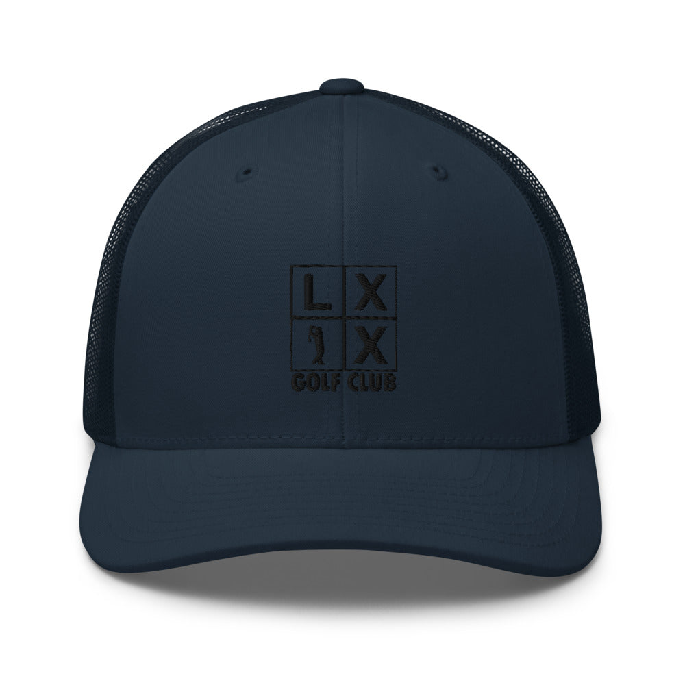 Four Box Logo Trucker Cap - Black Logo
