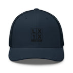 Four Box Logo Trucker Cap - Black Logo