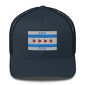Chicago Flag Trucker Cap