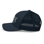 Curve Logo Trucker Cap - White Logo