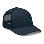 Curve Logo Trucker Cap - Green Logo