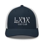Curve Logo Trucker Cap - White Logo