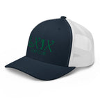 Curve Logo Trucker Cap - Green Logo