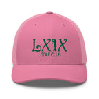 Curve Logo Trucker Cap - Green Logo